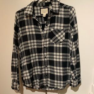 Black & White Flannel
